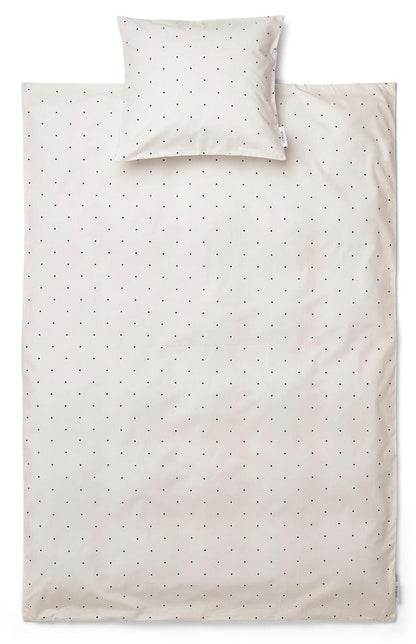 Liewood Babybettwäsche aus Bio-Baumwolle – Classic Dot Creme de la Creme – Babybettwäsche – MamaMilla