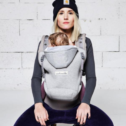 Love Radius Carrier – Hoodie Carrier – Hellgrau/Athletic Grey – Carrier – MamaMilla