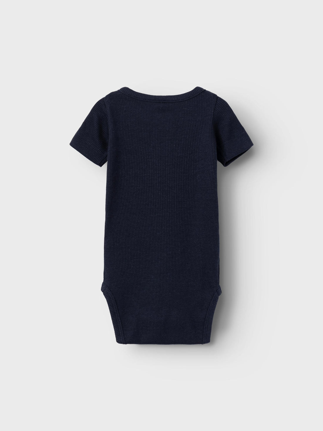 Name it Body aus Rippstrick mit kurzen Ärmeln – Kab – Dark Sapphire – Body – MamaMilla
