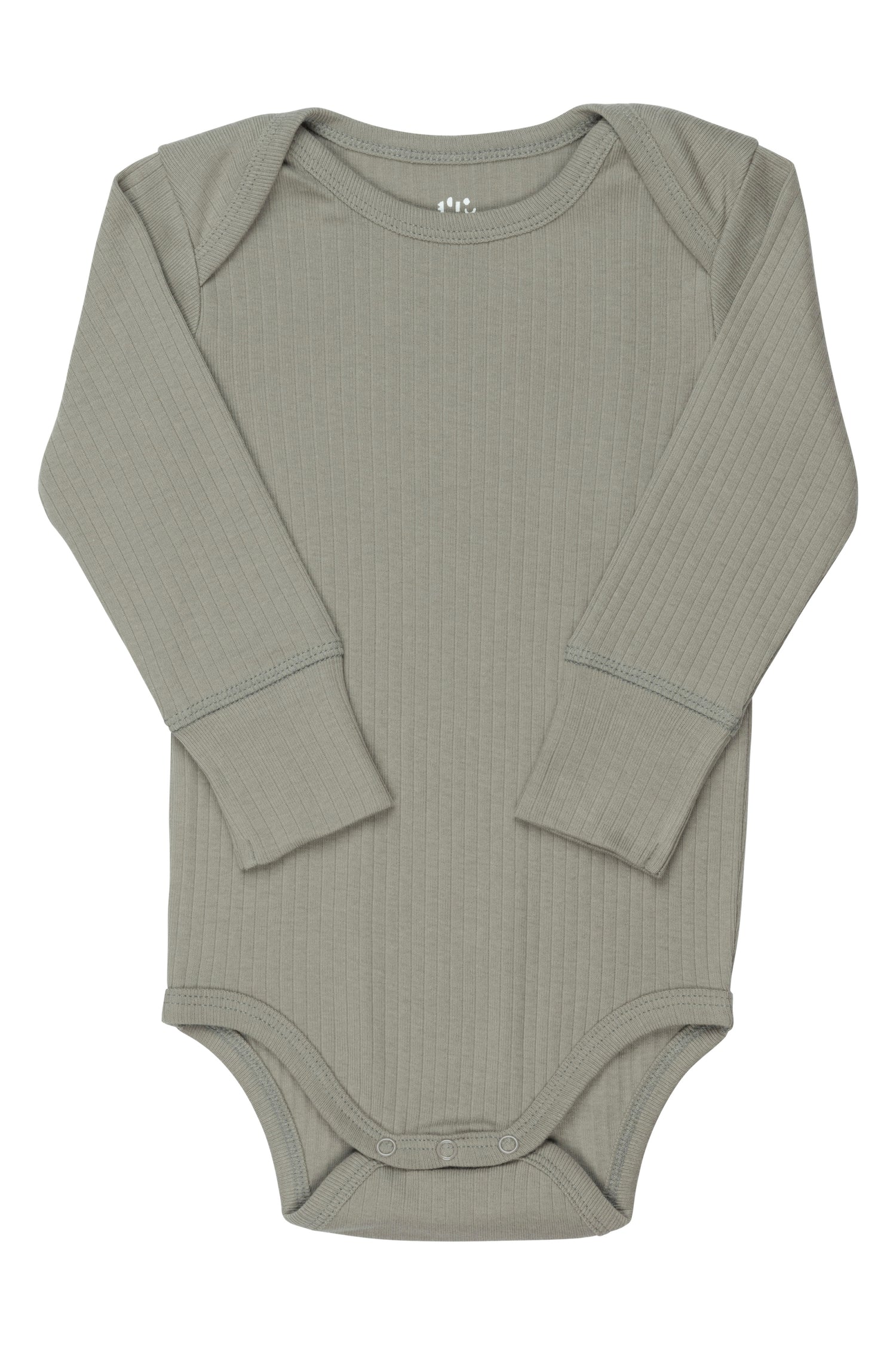 Copenhagen Colors Body aus Rippstrick – Lt. Grey – Body – MamaMilla