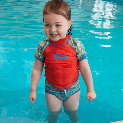 Schließen Pop-in-Badewindel/Schwimmwindel – Schildkröten – Bademode – MamaMilla