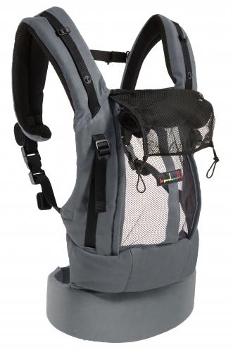 Je porte mon bebe Babytrage – Dunkelgrau – Babytrage – MamaMilla