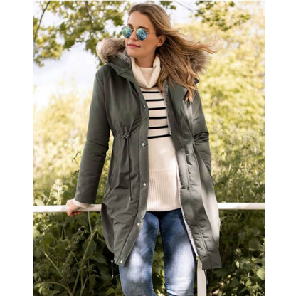 Seraphine Warte- und Tragejacke 3-in-1 – Valetta – Khaki – Tragejacke – MamaMilla