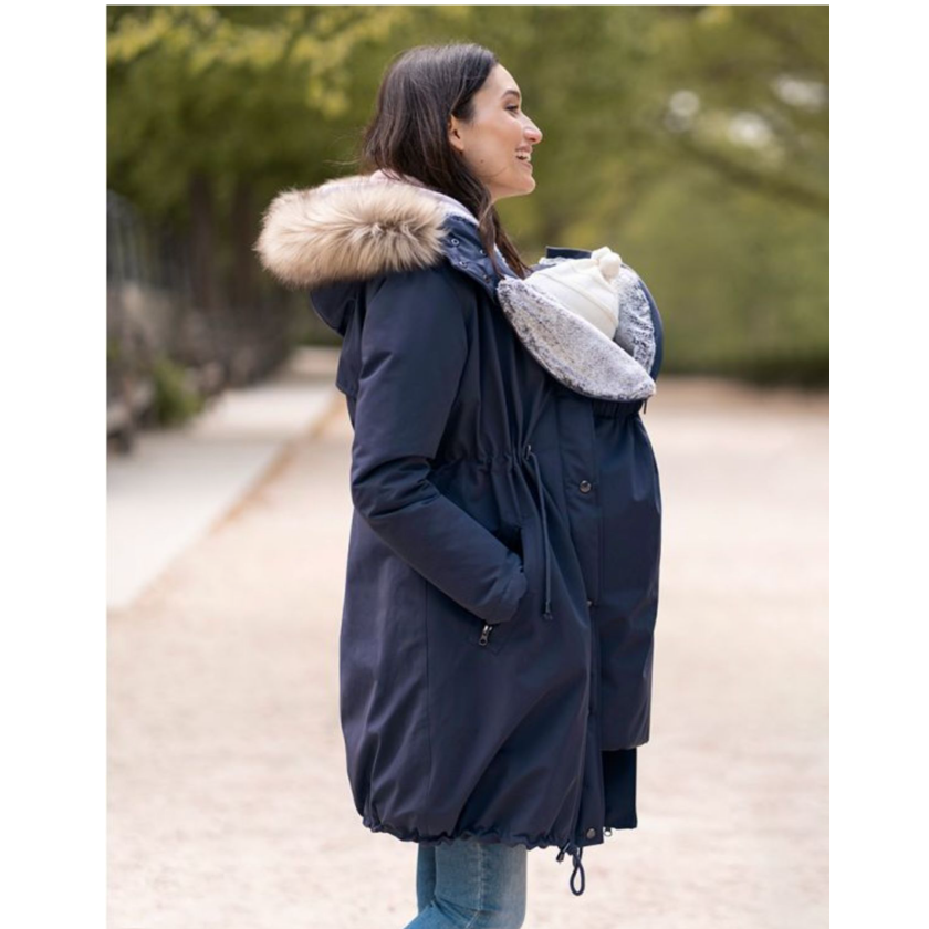 Seraphine Warte- und Tragejacke 3-in-1 - Valetta - Navy - Tragejacke - MamaMilla