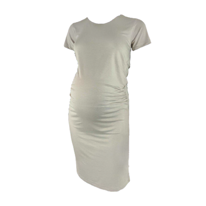 MamaMilla Umstandskleid – Chateau Beige – Umstandsmode – MamaMilla